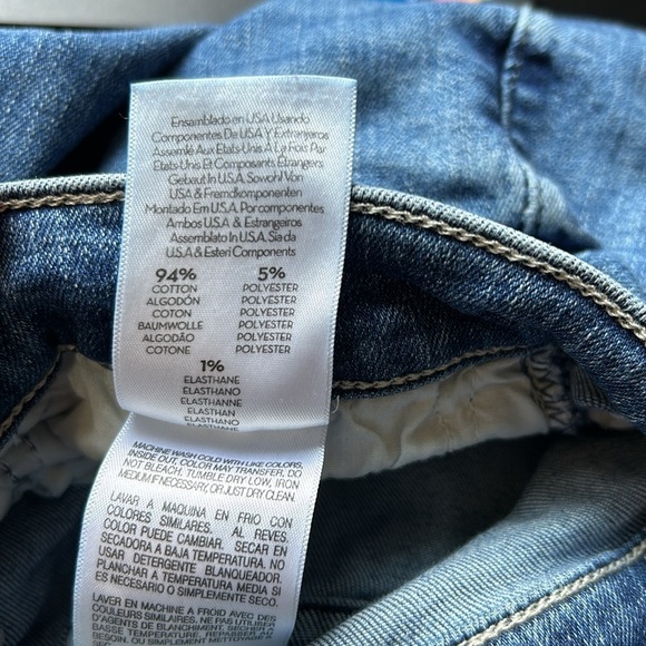 MOTHER The Swooner Ankle Fray Jean Weekend Warrior Mid Rise Stretch Sz 26 - Picture 12 of 16